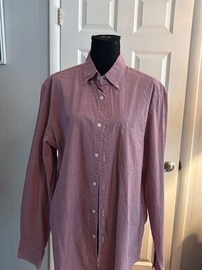 J. Crew Men's Button-Down Shirt in Dusty Rose